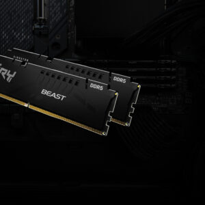 Kingston Technology FURY Beast 32GB 6000MT/s DDR5 CL30 DIMM (Kit of 2) Black EXPO