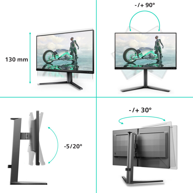 Philips 25M2N3200U/00 Monitor PC 62,2 cm (24.5") 1920 x 1080 Pixel