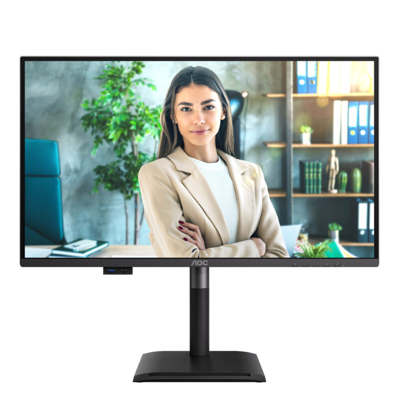 AOC Q27P4U Monitor PC 68,6 cm (27") 2560 x 1440 Pixel Wide Quad HD Nero