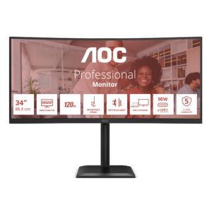 AOC B3 U27B3A Monitor PC 68,6 cm (27") 3840 x 2160 Pixel 4K Ultra HD LCD Nero