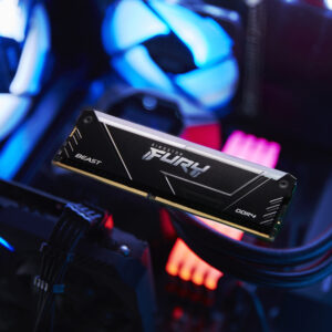 Kingston Technology FURY Beast 16GB 3200MT/s DDR4 CL16 DIMM 1Gx8 RGB