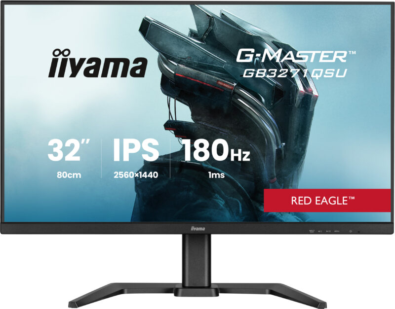 iiyama GB3271QSU-B2 Monitor PC 81,3 cm (32") 1440 x 2560 Pixel Quad HD LED Nero