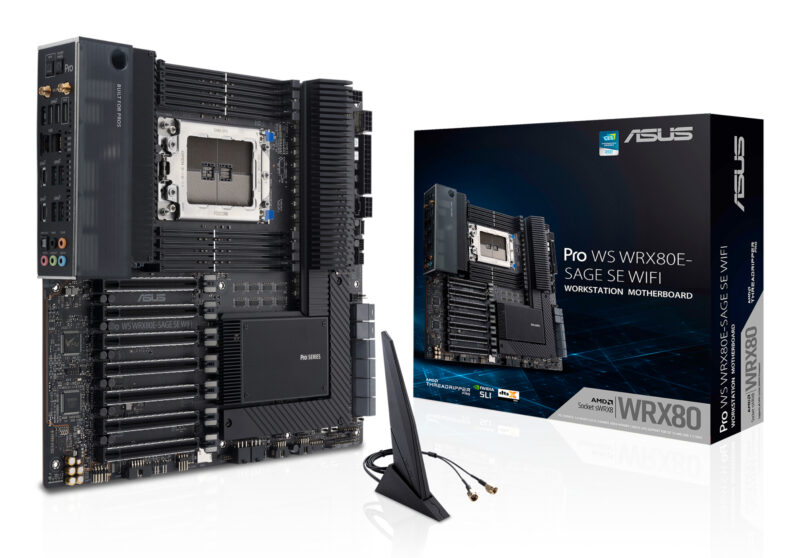 ASUS Pro WS WRX80E-SAGE SE WIFI II AMD WRX80 Base sWRX8 ATX esteso