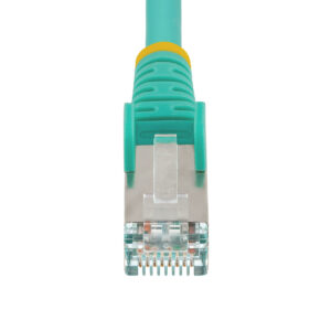 StarTech.com Cavo Ethernet CAT 6a - 10m - Acqua - Cavo di rete LAN Low Smoke Zero Halogen (LSZH) - 10GbE 500MHz 100W PoE++ - Filo/Cavo patch schermato S/FTP con spinotto RJ45 antigroviglio e rilievi di trazione immagine gallery 4 StarTech.com Cavo Ethernet CAT 6a - 1,5m - Acqua - Cavo di rete LAN Low Smoke Zero Halogen (LSZH) - 10GbE 500MHz 100W PoE++ - Filo/Cavo patch schermato S/FTP con spinotto RJ45 antigroviglio e rilievi di trazione