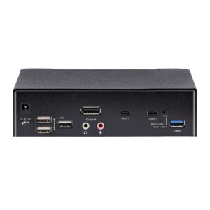 StarTech.com Switch KVM USB C, KVM DisplayPort a 2 porte con video HDR 4K 60Hz UHD, Audio da 3,5 mm, Hub USB con 4x USB HID e 2x USB 3.0 tipo A 5Gbps, Commutazione Hot Key, Compatibile con Thunderbolt 3 e 4 immagine gallery 4 StarTech.com Switch KVM USB C, KVM DisplayPort a 2 porte con video HDR 4K 60Hz UHD, Audio da 3,5 mm, Hub USB con 4x USB HID e 2x USB 3.0 tipo A 5Gbps, Commutazione Hot Key, Compatibile con Thunderbolt 3 e 4