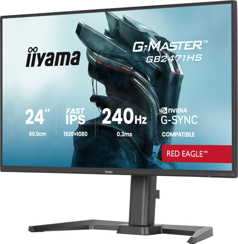 iiyama GB2471HS-B1 Monitor PC 60,5 cm (23.8") 1920 x 1080 Pixel Nero
