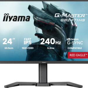 iiyama GB2471HS-B1 Monitor PC 60,5 cm (23.8") 1920 x 1080 Pixel Nero