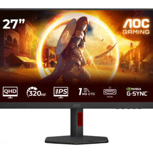 AOC G4 Q27G4SRU Monitor PC 68,6 cm (27") 2560 x 1440 Pixel Quad HD LED Nero immagine principale AOC G4 Q27G4SRU Monitor PC 68,6 cm (27") 2560 x 1440 Pixel Quad HD LED Nero