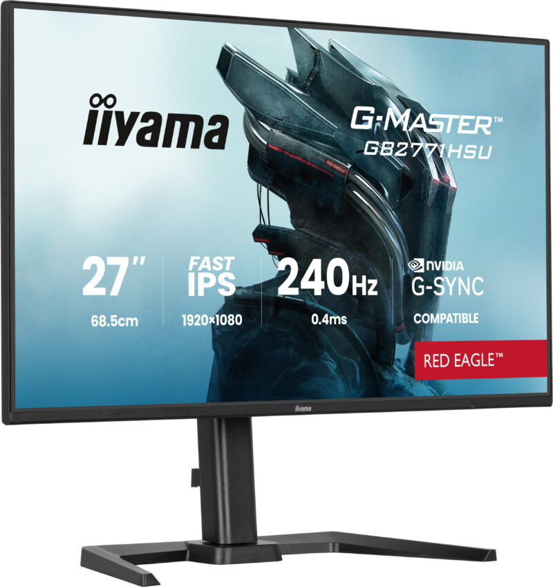 iiyama GB2771HSU-B1 Monitor PC 68,6 cm (27") 1920 x 1080 Pixel Nero