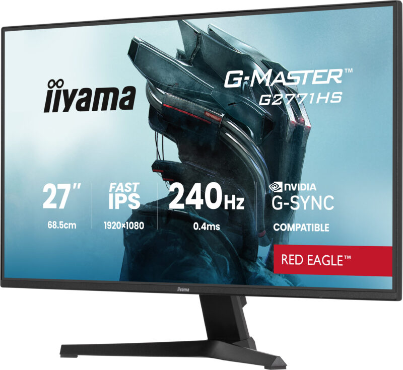 iiyama G-MASTER G2771HS-B1 Monitor PC 68,6 cm (27") 1920 x 1080 Pixel
