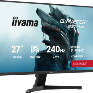 iiyama G-MASTER G2771HS-B1 Monitor PC 68,6 cm (27") 1920 x 1080 Pixel