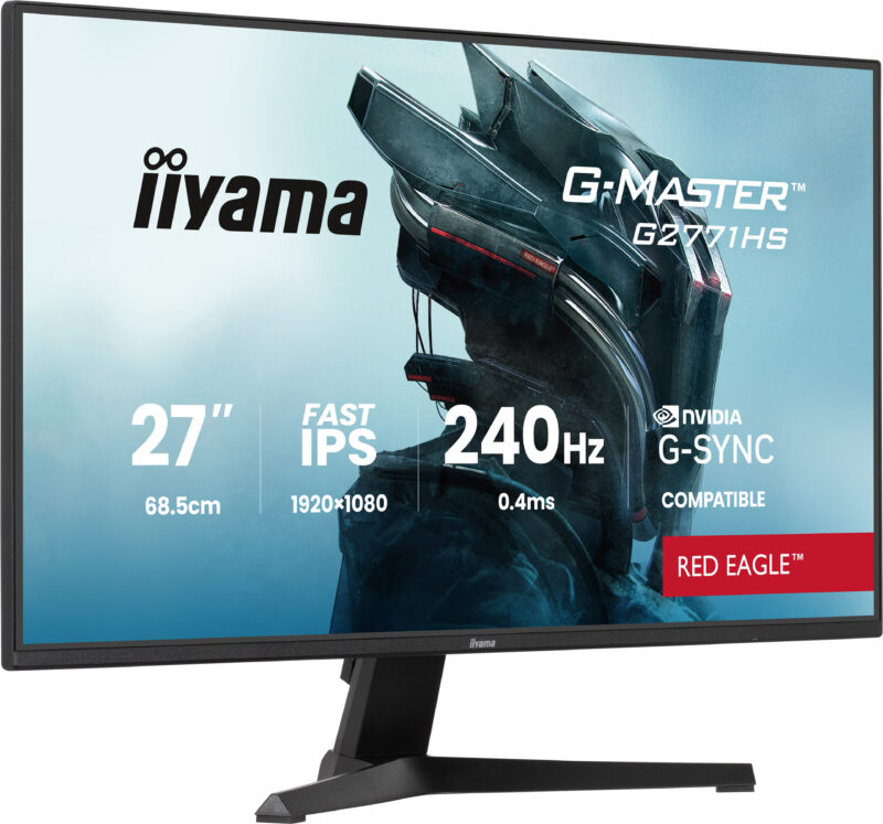 iiyama G-MASTER G2771HS-B1 Monitor PC 68,6 cm (27") 1920 x 1080 Pixel