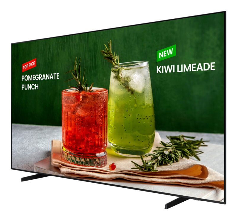 Samsung BE98D-H Pannello piatto per segnaletica digitale 2,49 m (98") LED Wi-Fi 4K Ultra HD Nero Processore integrato Tizen 16/7