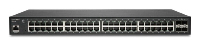 SonicWall SWS14-48 Gestito L2 Gigabit Ethernet (10/100/1000) 1U Nero immagine principale SonicWall SWS14-48 Gestito L2 Gigabit Ethernet (10/100/1000) 1U Nero