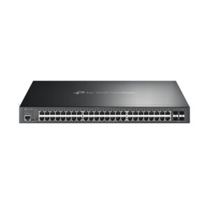 TP-Link Omada SG3452P switch di rete Gestito L2/L3 Gigabit Ethernet (10/100/1000) Supporto Power over Ethernet (PoE) 1U Nero immagine principale TP-Link Omada SG3452P switch di rete Gestito L2/L3 Gigabit Ethernet (10/100/1000) Supporto Power over Ethernet (PoE) 1U Nero