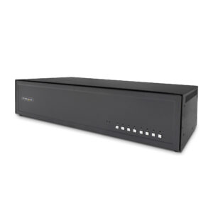 StarTech.com Switch KVM Sicuro a 8 porte dual-monitor, DisplayPort, 4K 30Hz, KVM desktop NIAP 4.0, Alloggiamento in metallo, Made in USA