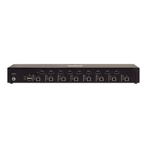 StarTech.com Switch KVM Sicuro a 8 porte, DisplayPort, 4K 30Hz, KVM desktop NIAP 4.0, Alloggiamento in metallo, Made in USA immagine gallery 2 StarTech.com Switch KVM Sicuro a 8 porte, DisplayPort, 4K 30Hz, KVM desktop NIAP 4.0, Alloggiamento in metallo, Made in USA