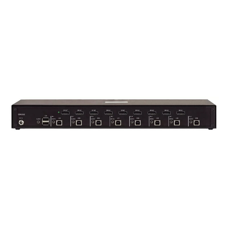 StarTech.com Switch KVM Sicuro a 8 porte, DisplayPort, 4K 30Hz, KVM desktop NIAP 4.0, Alloggiamento in metallo, Made in USA immagine gallery 2 StarTech.com Switch KVM Sicuro a 8 porte, DisplayPort, 4K 30Hz, KVM desktop NIAP 4.0, Alloggiamento in metallo, Made in USA