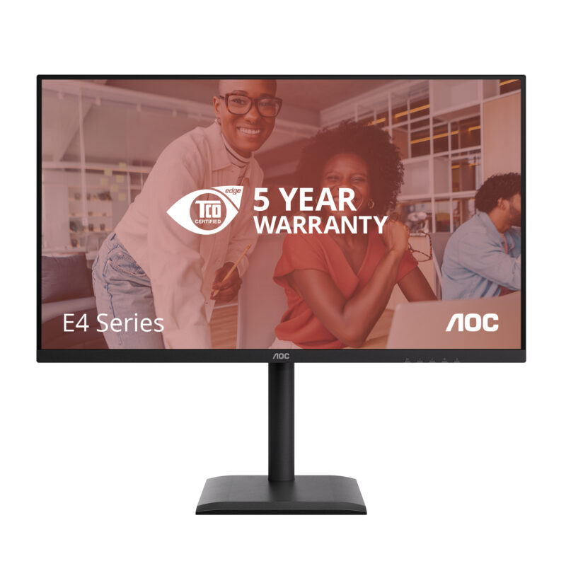 AOC E4 Q32E4U Monitor PC 80 cm (31.5") 2560 x 1440 Pixel Quad HD LED Nero immagine gallery 2 AOC E4 Q32E4U Monitor PC 80 cm (31.5") 2560 x 1440 Pixel Quad HD LED Nero