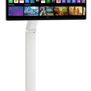 LG Swing 32U889SA Schermo Personale 32" 4K Touch, base con rotelle, webOS