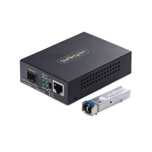 StarTech.com MCM1110SMLC20 convertitore multimediale di rete 2000 Mbit/s 1310 nm Modalità singola Nero immagine principale StarTech.com MCM1110SMLC20 convertitore multimediale di rete 2000 Mbit/s 1310 nm Modalità singola Nero