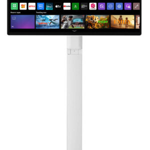 LG Swing 32U889SA Schermo Personale 32" 4K Touch, base con rotelle, webOS