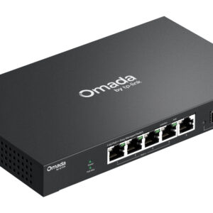 TP-Link ES206XPP-M2 switch di rete Gestito L2 2.5G Ethernet (100/1000/2500) Supporto Power over Ethernet (PoE) Montaggio da desktop/parete Nero