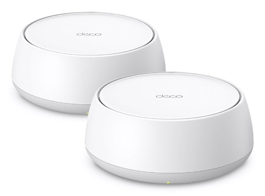 TP-Link Deco BE22 2-pack WiFi system Dual-band (2.4 GHz/5 GHz) Wi-Fi 7 (802.11be) Bianco Interno