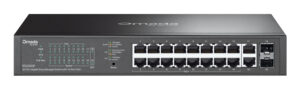 OMADA ES220GP switch di rete Gestito Gigabit Ethernet (10/100/1000) Supporto Power over Ethernet (PoE) Nero immagine principale OMADA ES220GP switch di rete Gestito Gigabit Ethernet (10/100/1000) Supporto Power over Ethernet (PoE) Nero