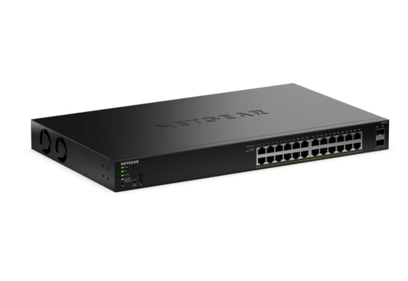 NETGEAR GS324TPv2 Gestito L2/L3 Gigabit Ethernet (10/100/1000) Supporto Power over Ethernet (PoE) 1U Nero