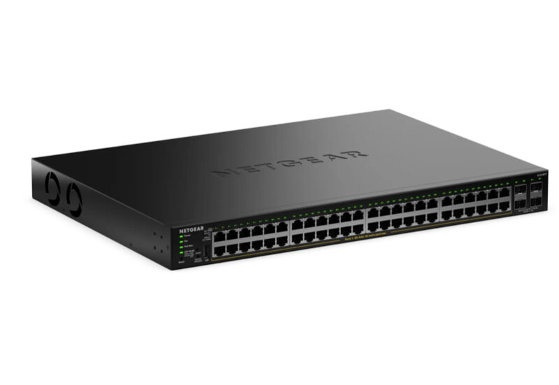 NETGEAR GS348TPv2 Gestito L2/L3 Gigabit Ethernet (10/100/1000) Supporto Power over Ethernet (PoE) 1U Nero