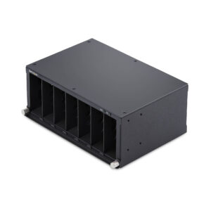 StarTech.com Chassis a 7 Slot Non Gestito per Media Converter MCM, Isolamento Elettrico Totale, Raffreddamento Attivo, Compatibile per Montaggio su Rack 19”, TAA