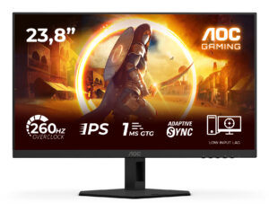 AOC G4 24G4ZRE Monitor PC 60,5 cm (23.8") 1920 x 1080 Pixel Full HD LED Nero, Rosso immagine principale AOC G4 24G4ZRE Monitor PC 60,5 cm (23.8") 1920 x 1080 Pixel Full HD LED Nero, Rosso