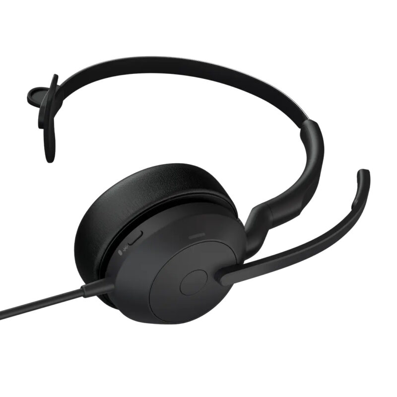 Jabra Evolve2 50 Auricolare Cablato A Padiglione Ufficio USB Type-C / USB Type-A Bluetooth Nero