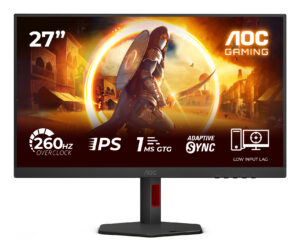 AOC G4 27G4ZR Monitor PC 68,6 cm (27") 1920 x 1080 Pixel Full HD LED Nero, Rosso
