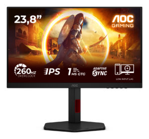 AOC G4 24G4ZR Monitor PC 60,5 cm (23.8") 1920 x 1080 Pixel Full HD LED Nero, Rosso immagine principale AOC G4 24G4ZR Monitor PC 60,5 cm (23.8") 1920 x 1080 Pixel Full HD LED Nero, Rosso