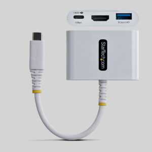 StarTech.com Adattatore Multiporta USB-C a HDMI con Ricarica PD 140W, HDMI 4K 60Hz, Hub USB 5Gbps, Mini Dock per MacBook, Dell, ThinkPad, HP, iPad, Tablet, Nero immagine gallery 2 StarTech.com Adattatore Multiporta USB-C a HDMI con Ricarica PD 140W, HDMI 4K 60Hz, Hub USB 5Gbps, Mini Dock per MacBook, Dell, ThinkPad, HP, iPad, Tablet, Nero