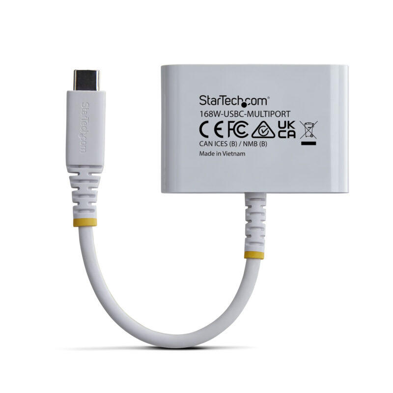StarTech.com Adattatore Multiporta USB-C a HDMI con Ricarica PD 140W, HDMI 4K 60Hz, Hub USB 5Gbps, Mini Dock per MacBook, Dell, ThinkPad, HP, iPad, Tablet, Nero immagine gallery 4 StarTech.com Adattatore Multiporta USB-C a HDMI con Ricarica PD 140W, HDMI 4K 60Hz, Hub USB 5Gbps, Mini Dock per MacBook, Dell, ThinkPad, HP, iPad, Tablet, Nero