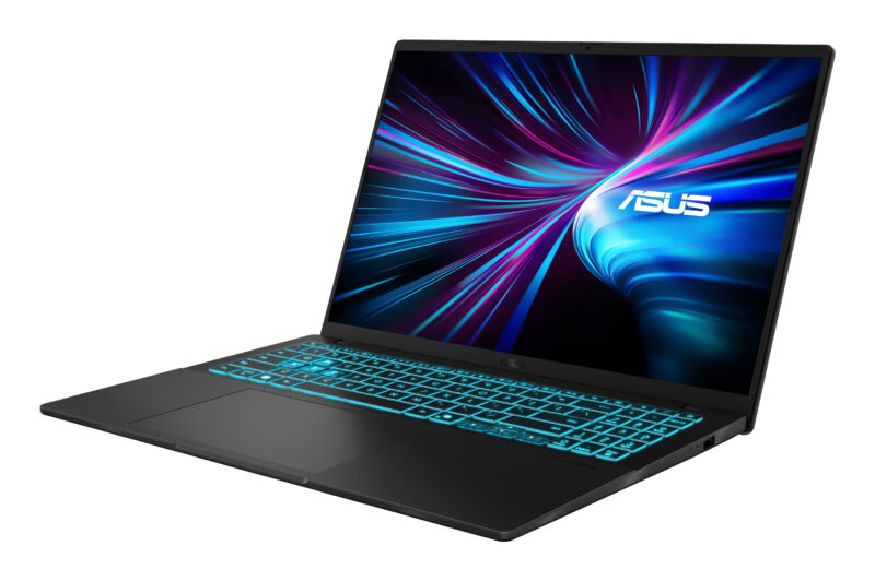 ASUS V16 V3607VM-RP042X Intel Core 7 240H Computer portatile 40,6 cm (16") WUXGA 16 GB DDR5-SDRAM 1 TB SSD NVIDIA GeForce RTX 5060 Laptop GPU Wi-Fi 6 (802.11ax) Windows 11 Pro Nero