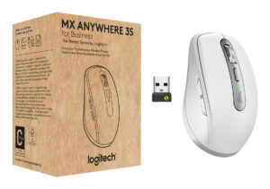 Logitech MX Anywhere 3S for Business mouse Ufficio Mano destra RF senza fili + Bluetooth Laser 8000 DPI immagine principale Logitech MX Anywhere 3S for Business mouse Ufficio Mano destra RF senza fili + Bluetooth Laser 8000 DPI
