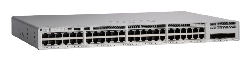 Cisco Catalyst C9200L Gestito L3 Gigabit Ethernet (10/100/1000) Supporto Power over Ethernet (PoE) Grigio immagine principale Cisco C9200-48PXG-E Gestito L2/L3 Gigabit Ethernet (10/100/1000) Supporto Power over Ethernet (PoE) Grigio