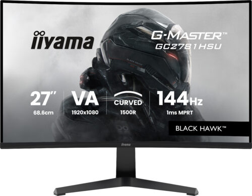 iiyama G-MASTER GC2781HSU-B1 27" 144H Monitor PC 68,6 cm (27") 1920 x 1080 Pixel Nero