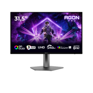 AOC AGON PRO AG326UZD2 Monitor PC 80 cm (31.5") 3840 x 2160 Pixel 4K Ultra HD OLED Nero immagine principale AOC AGON PRO AG276QZD2 Monitor PC 67,8 cm (26.7") 2560 x 1440 Pixel Quad HD QD-OLED Grigio