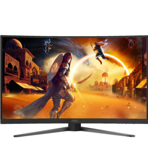 AOC G4 C32G4Z Monitor PC 80 cm (31.5") 1920 x 1080 Pixel Nero, Rosso