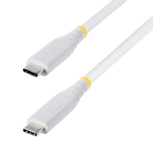 StarTech.com CC50CM40GUSB4TPW cavo USB USB4 Gen 3x2 0,5 m USB C 40 Gbit/s 240 W Bianco immagine principale StarTech.com CC1M40GUSB4TPW cavo USB USB4 Gen 3x2 1 m USB C 40 Gbit/s 240 W Bianco