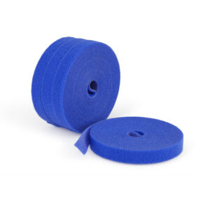 StarTech.com Set 4 rotoli di nastro fermacavo a strappo da 4,6m, larghezza 12mm, fascette fermacavo riutilizzabili tagliabili, nastro di fissaggio a strappo, Blu immagine principale StarTech.com Set 4 rotoli di nastro fermacavo a strappo da 4,6m, larghezza 12mm, fascette fermacavo riutilizzabili tagliabili, nastro di fissaggio a strappo, Blu
