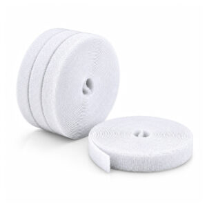 StarTech.com Set 4 rotoli di nastro fermacavo a strappo da 4,6m, larghezza 12mm, fascette fermacavo riutilizzabili tagliabili, nastro di fissaggio a strappo, Bianco immagine principale StarTech.com Set 4 rotoli di nastro fermacavo a strappo da 4,6m, larghezza 12mm, fascette fermacavo riutilizzabili tagliabili, nastro di fissaggio a strappo, Bianco