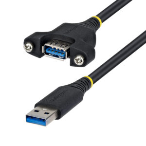 StarTech.com USBPNLAFAM2M cavo USB USB 3.2 Gen 1 (3.1 Gen 1) 2 m USB A 5 Gbit/s Nero immagine principale StarTech.com USBPNLAFAM2M cavo USB USB 3.2 Gen 1 (3.1 Gen 1) 2 m USB A 5 Gbit/s Nero