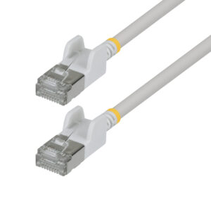 StarTech.com N6APATSTP34WHS4M cavo di rete Bianco 4 m Cat6a U/FTP (STP) Rotondo immagine principale StarTech.com N6APATSTP34WHS150CM cavo di rete Bianco 1,5 m Cat6a U/FTP (STP) Rotondo